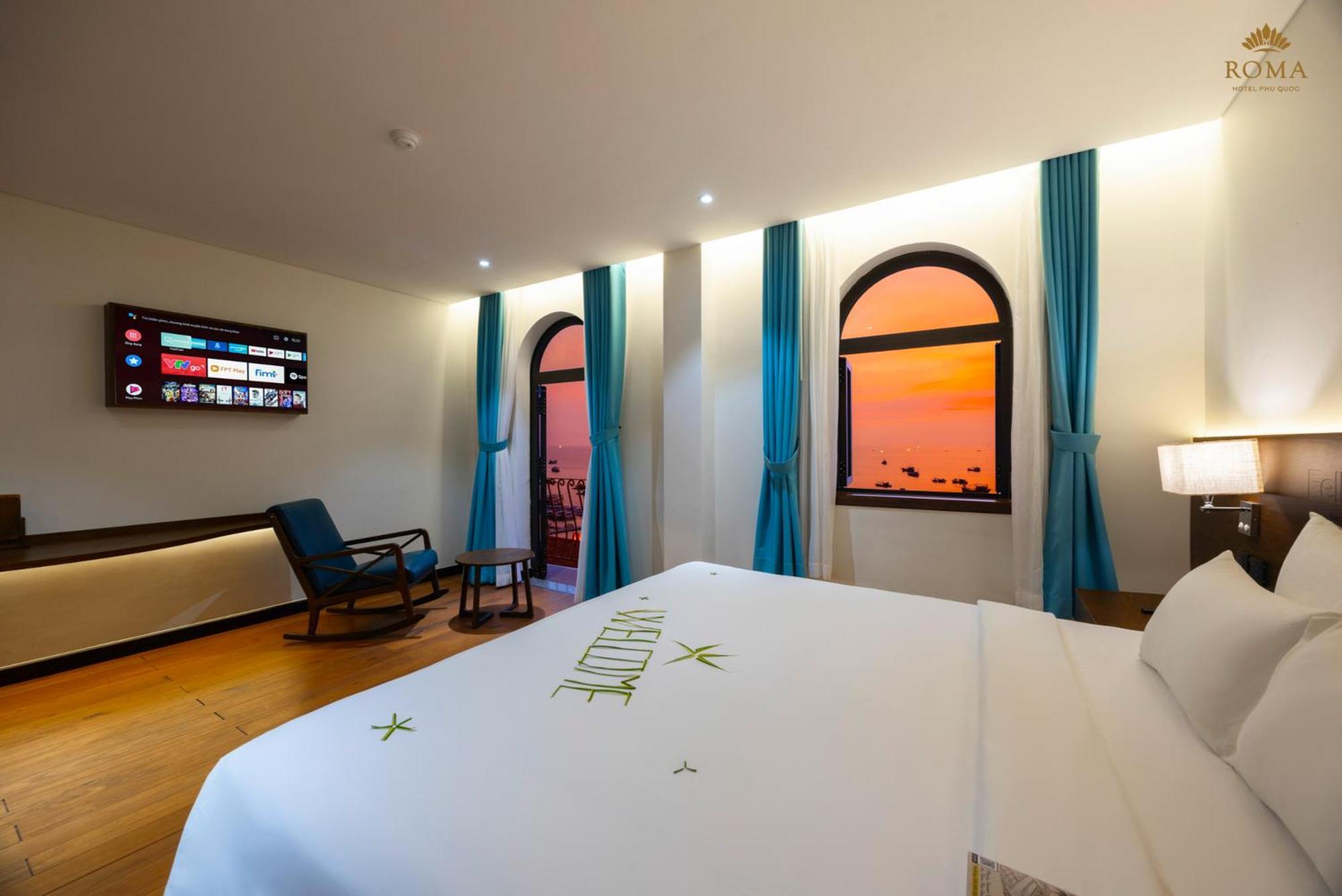 Roma Hotel Phu Quoc - Free Airport Shuttle & Sunset Town Tour Bagian luar foto