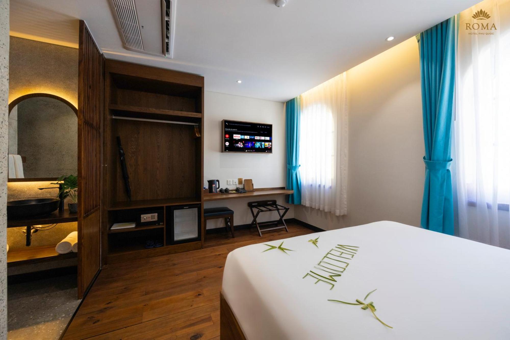 Roma Hotel Phu Quoc - Free Airport Shuttle & Sunset Town Tour Bagian luar foto
