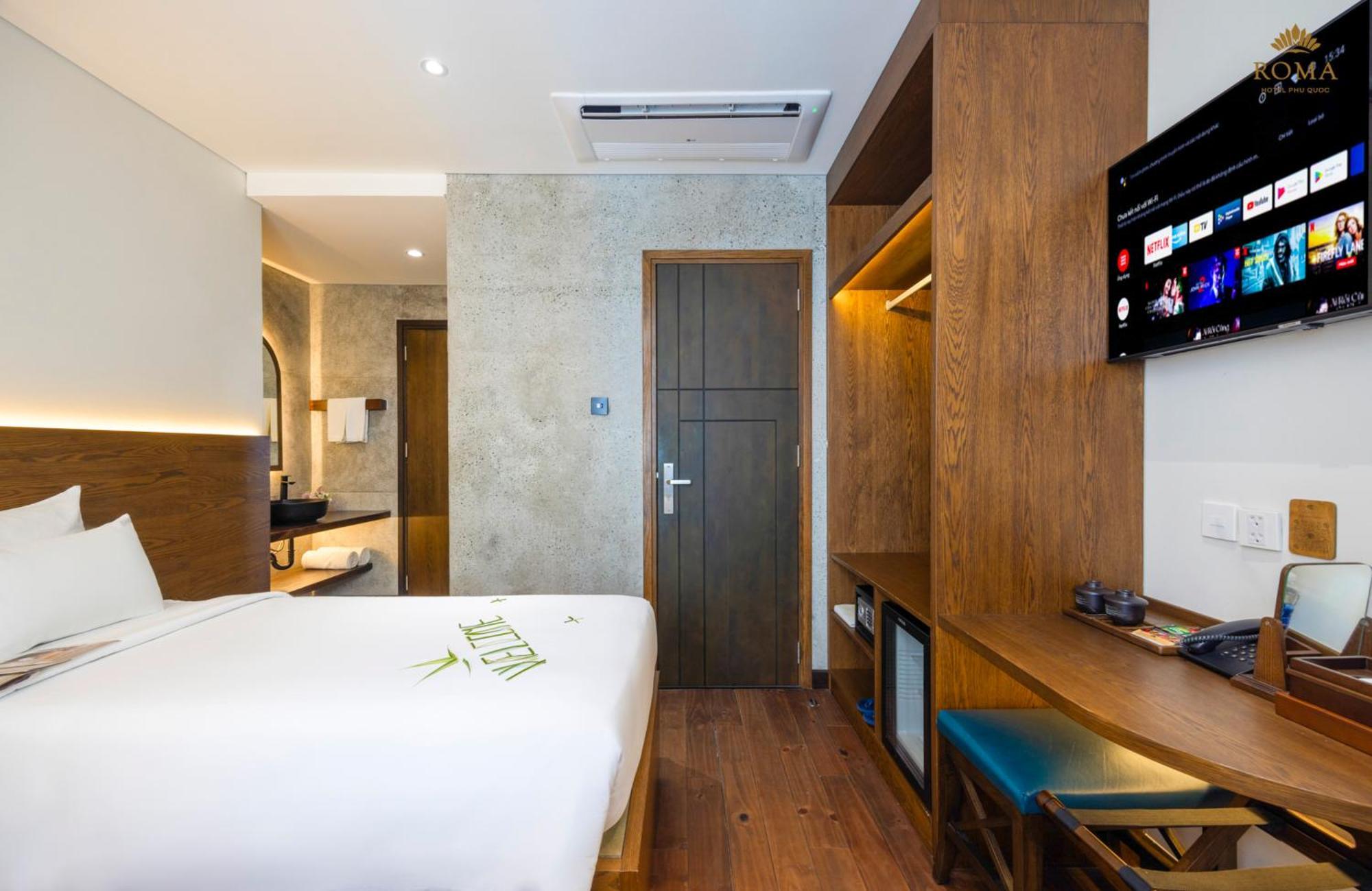 Roma Hotel Phu Quoc - Free Airport Shuttle & Sunset Town Tour Bagian luar foto